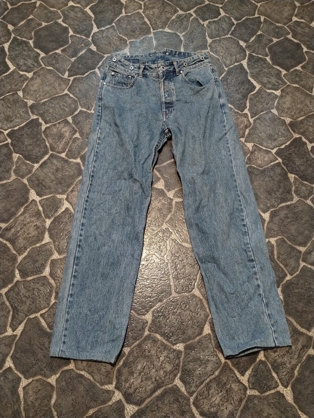 LEVIS Silvertab women's cinch back rivets high rise Jeans Size 11/12 VGE 90 RARE